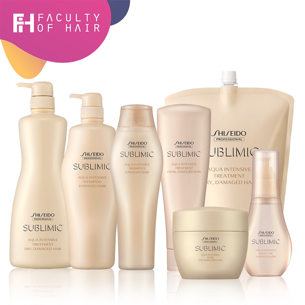 Shiseido Sublimic Aqua Intensive For Damaged Hair Series Shampoo