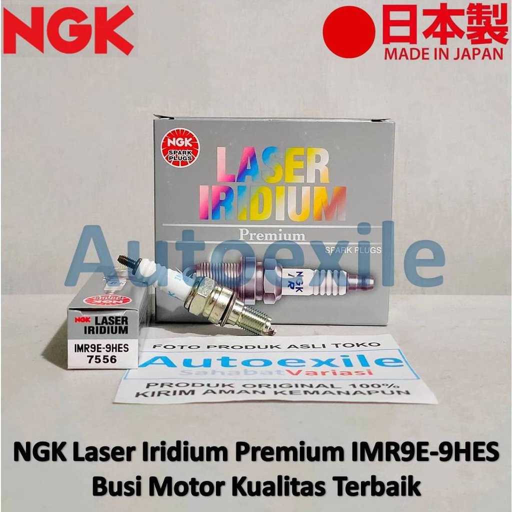 Motorcycle Spark Plug NGK LASER IRIDIUM Premium IMR9E 9HES IMR9E9HES