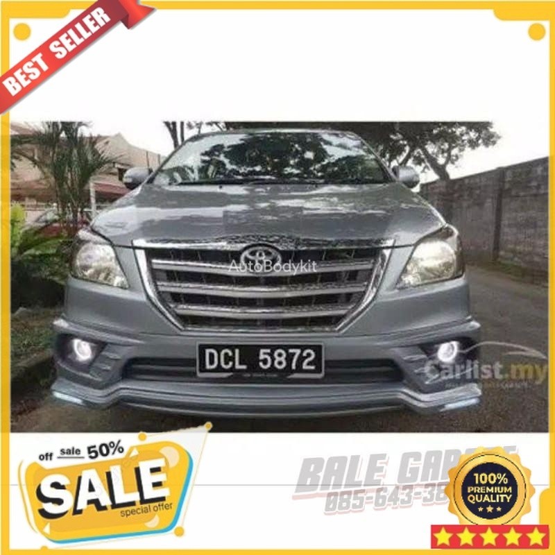 Kijang Innova 2013 2014 1015 Car Bumper Accessories BODYKIT Body Kit