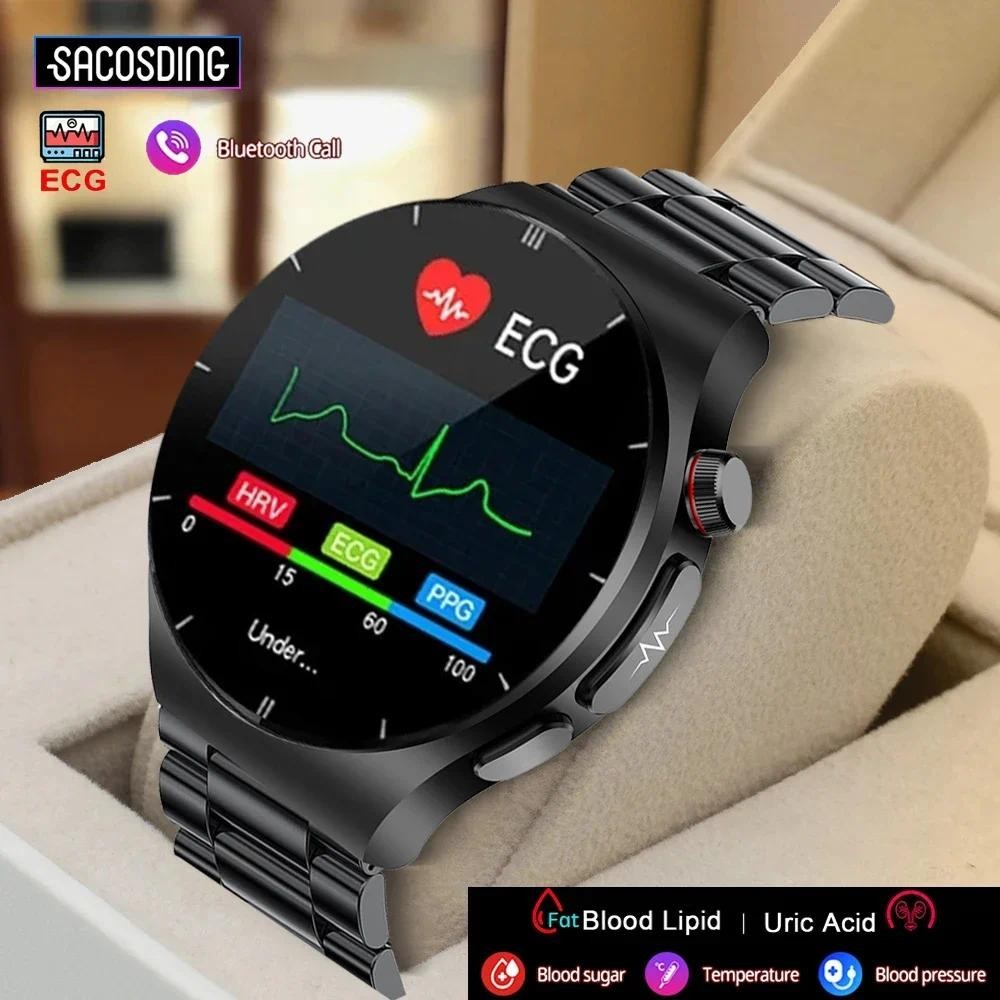 New Noninvasive Blood Sugar Smart Watch Health Blood Lipid Uric