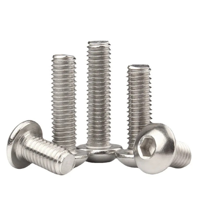 Pcs M M M M Stainless Steel Hex Socket Button Head Screw