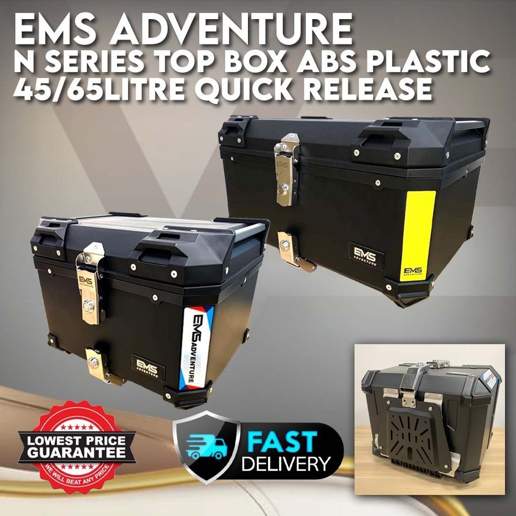 Ems Adventure Top Box Abs Plastic Aluminium Design N L N L Quick