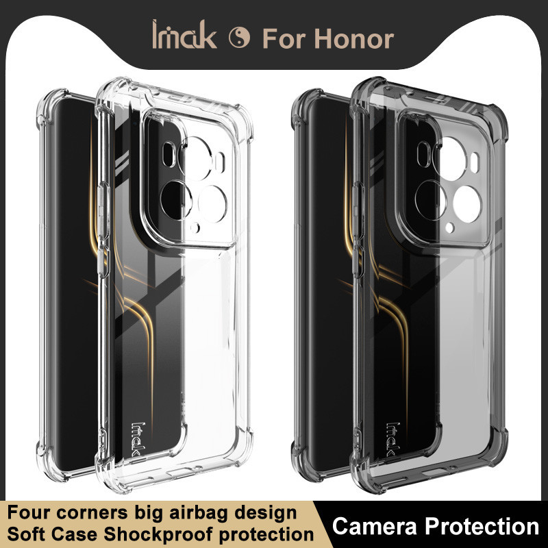 Original Imak Honor Magic 6 Ultimate 5G Shockproof Clear Soft TPU Case