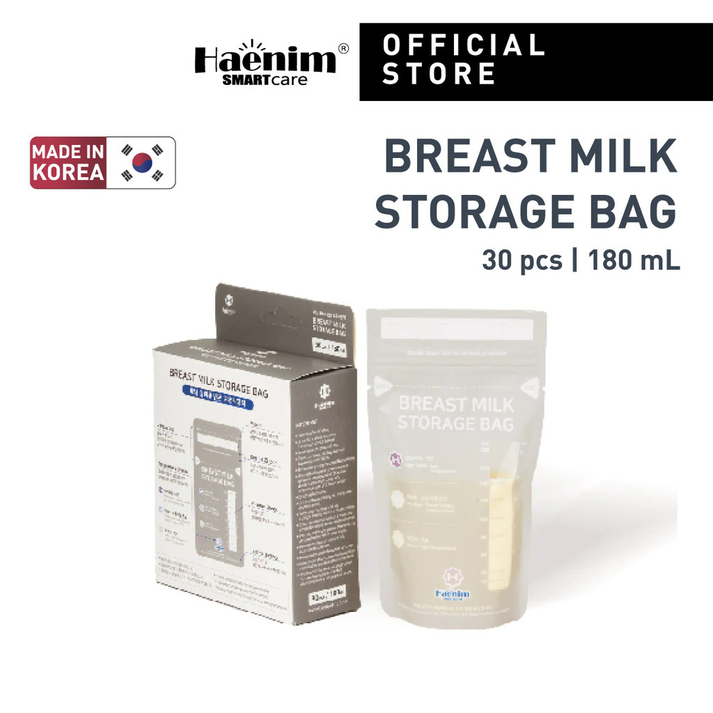 Haenim Disposable Breast Milk Storage Bag Ml Shopee Singapore