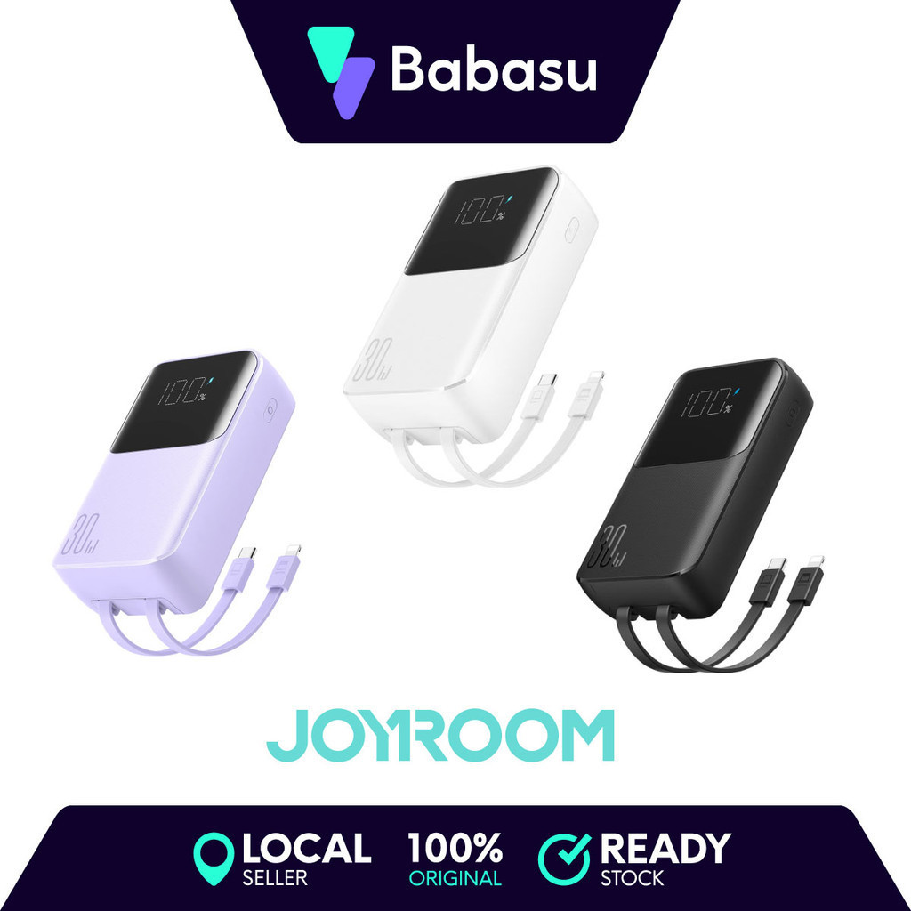 Joyroom Jr Pbc Pbc W Mini Power Bank With Dual Cables Mah