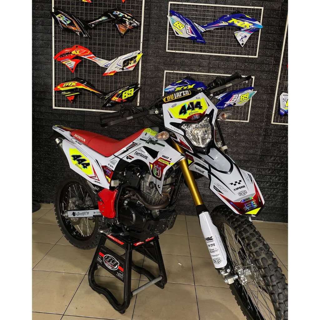 Decal Sticker CRF 150L D Tracker KLX BF Klxbf150L WR155 Gordon Full