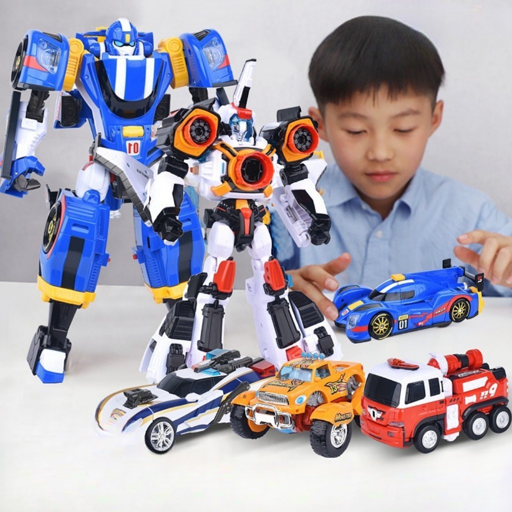 Galaxy Detectives Tobot Transformation Car To Robot Toy Korea Cartoon