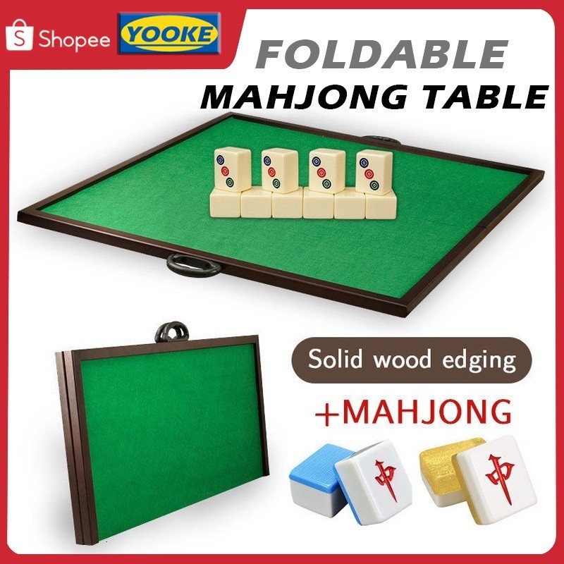 Portable Mahjong Table Foldable Mahjong Table Package Folding Mahjong