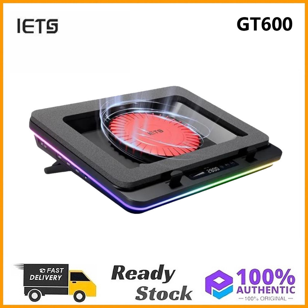 Original IETS GT600 Cooling Pad For 14 19 Inch Laptop Cooler Fan With