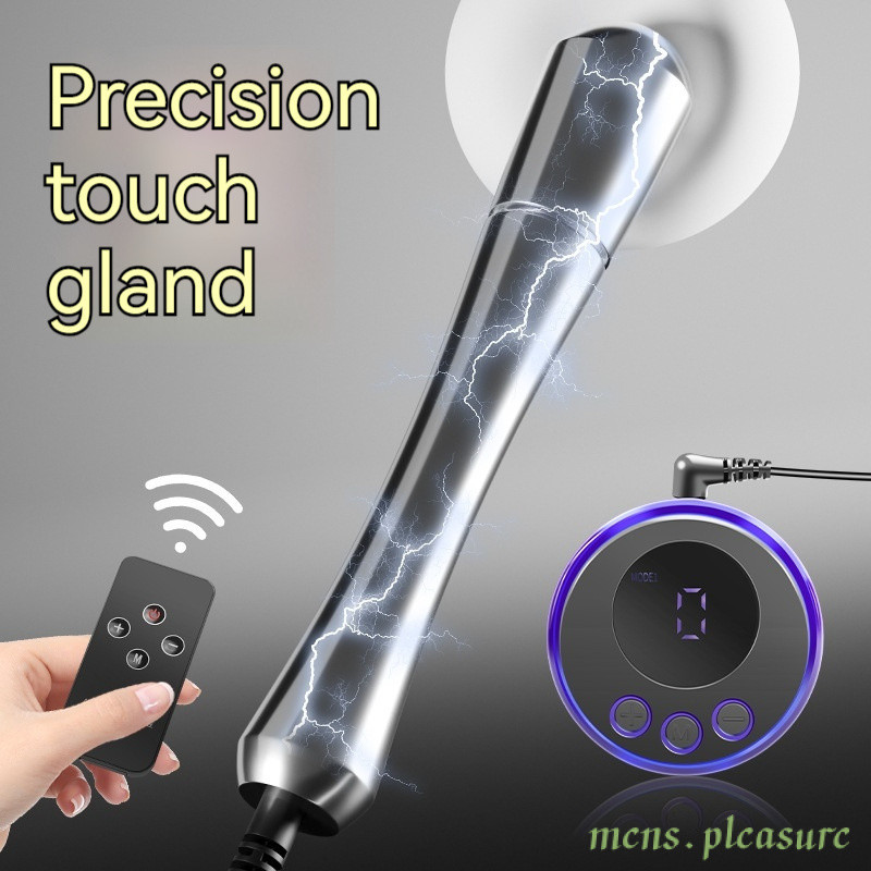 Remote Control Electric Shock Butt Plug Anal Dilator Metal Anal Plug Prostate Orgasm Male