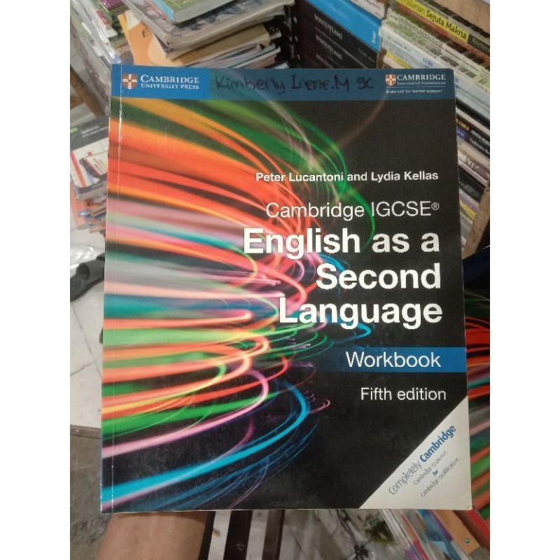 Cambridge Igcse English As A Second Language Workbook Shopee Singapore