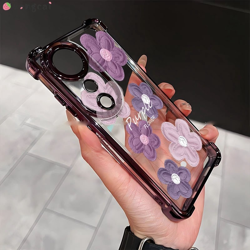 For Oppo Reno Pro F F A F A Phone Case Purple Oil