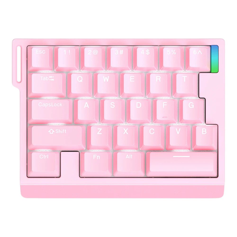 ZUOYA HE30 Magnetic Switch Mechanical Keyboard One Handed RGB Backlight