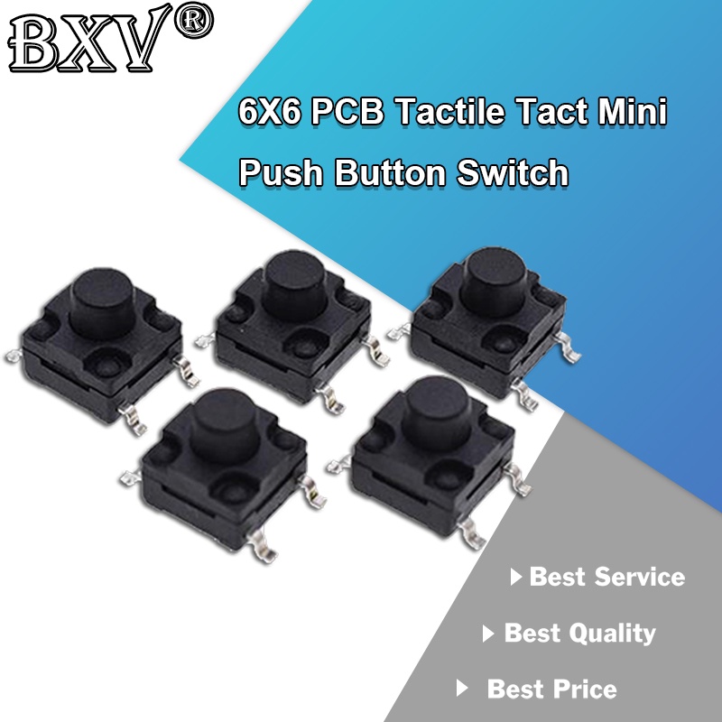 Pcs Tactile Tact Mini Push Button Switch X Pcb Mm