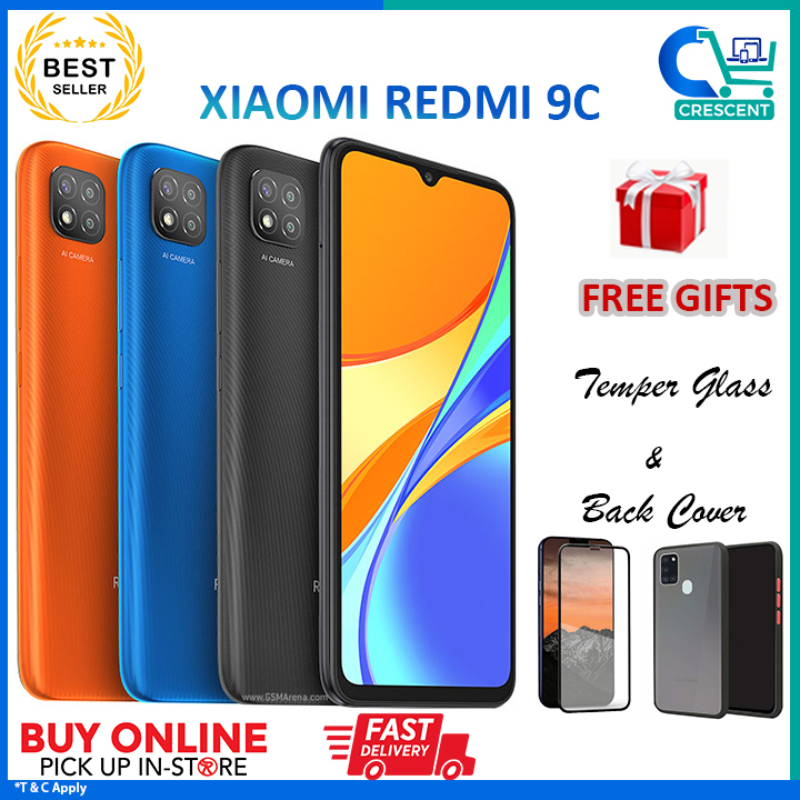 XIAOMI REDMI 9C 2GB RAM 32 GB ROM NFC BRAND NEW WITH