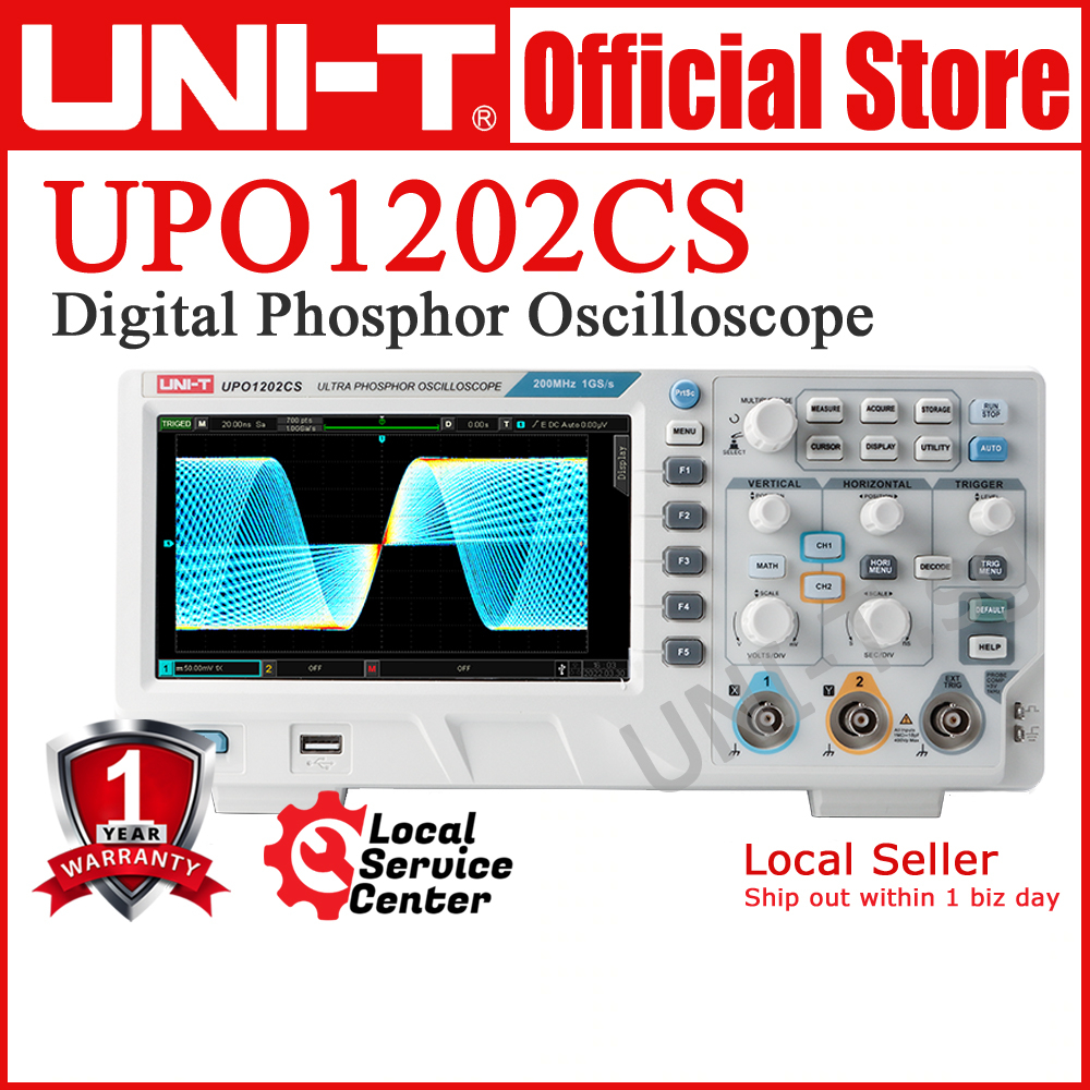 Uni T Upo Cs Ch Mhz Digital Phosphor Oscilloscope Foc