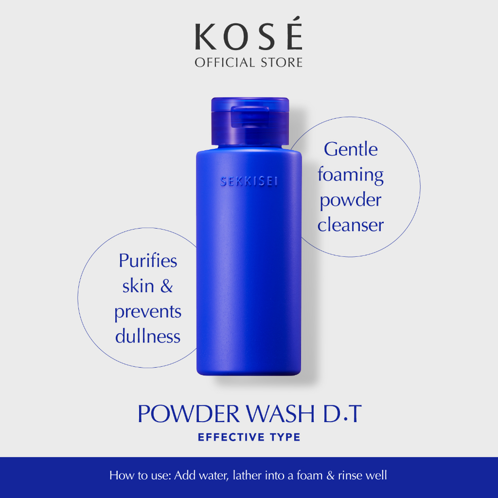 Kose Sekkisei Clear Wellness Powder Wash D T 50g Shopee Singapore