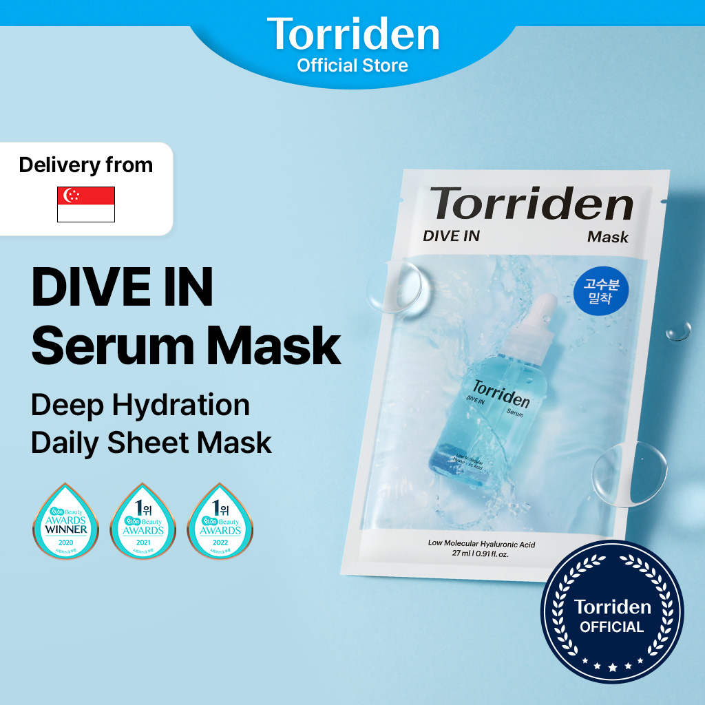 Torriden Official Dive In Low Molecular Hyaluronic Acid Facial Serum