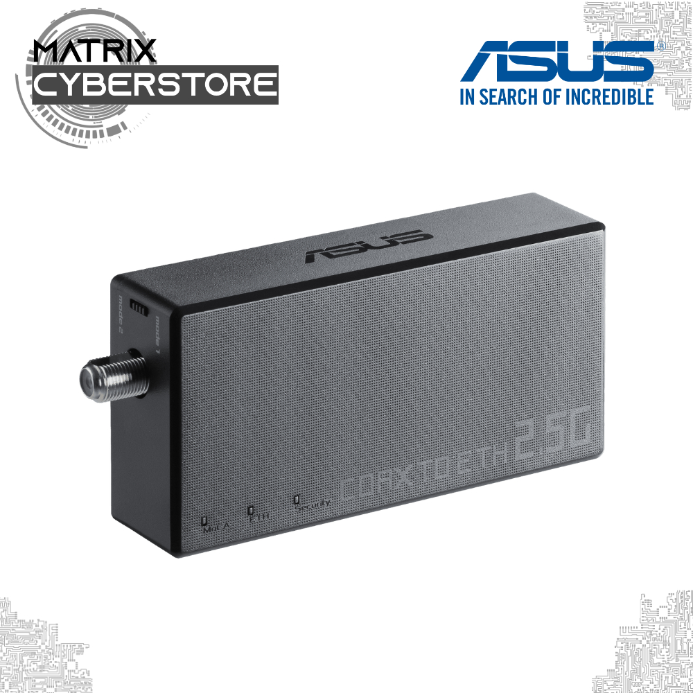 Asus Ma Coax To Ethernet Adapter Gb Moca Adapter Shopee Singapore