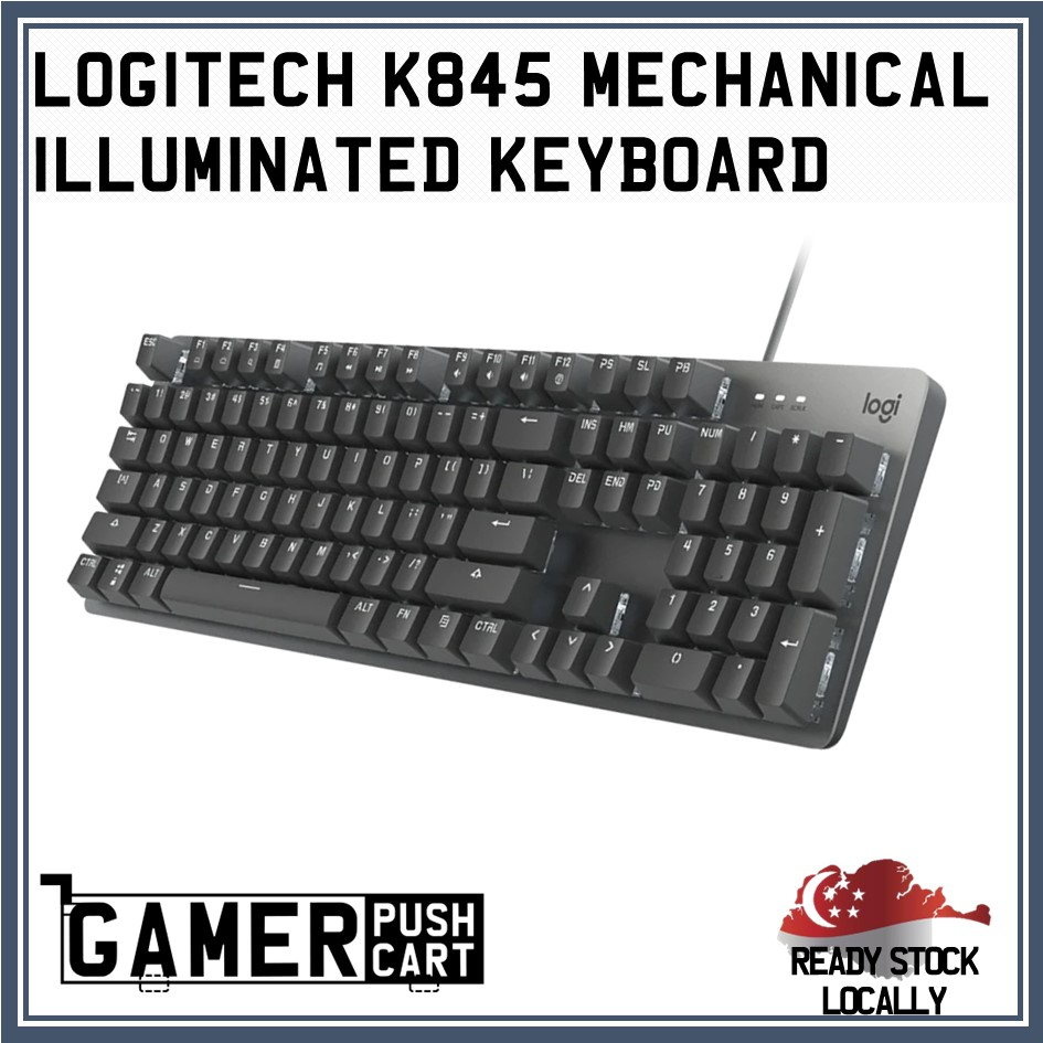 Logitech K Mechanical Backlit Illuminated Keyboard Brown Switch