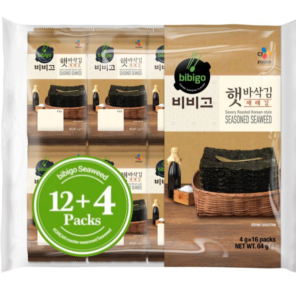 Cj Bibigo Savory Roasted Korean Seasoned Seaweed S X G Korean