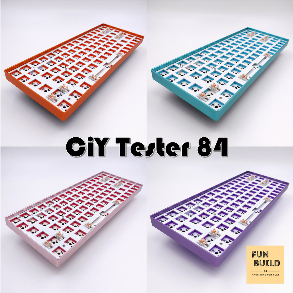 CIY Tester 84 Colour Series TES84 Mechanical Keyboard Barebones Kit