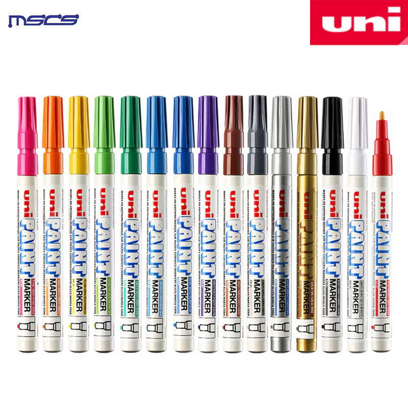 UNI PX20 PX21 Paint Marker 8 Colors Shopee Singapore