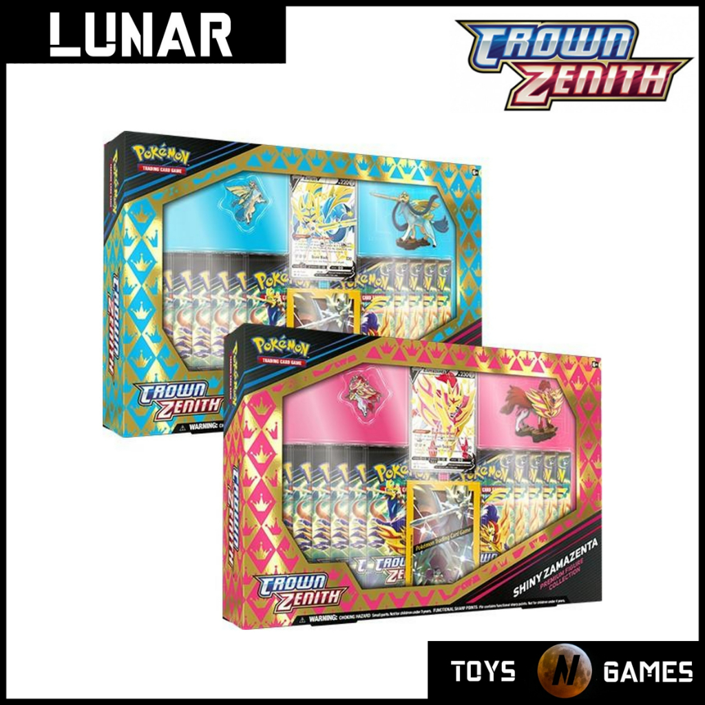 Pokemon TCG SS12 5 Crown Zenith Premium Figure Collection Box Shiny