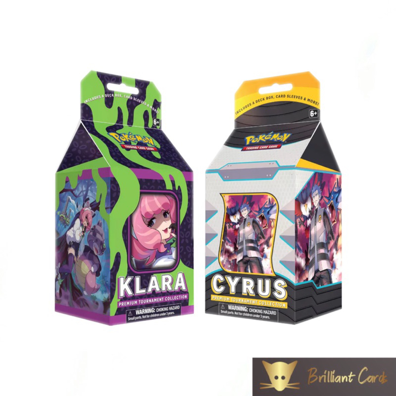 Pokemon Klara Cyrus Premium Tournament Collection Box Shopee Singapore