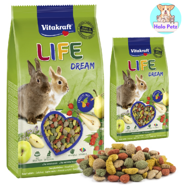 Vitakraft Life Dream Rabbit Food G Kg Pet Food For Rabbits