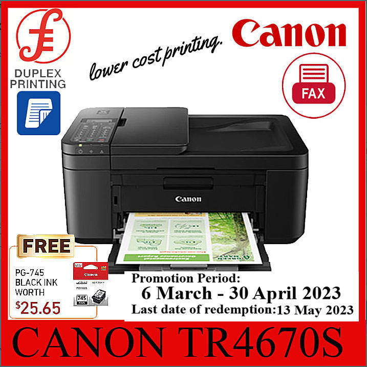 Canon Pixma Tr S Wireless Office All In One With Fax And Automatic