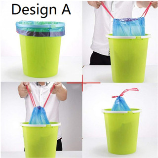 Garbage Bag Plastic Trash Bags Thickened Disposable Handle Breakpoint