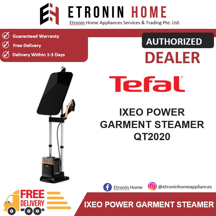 Tefal Ixeo Power Garment Steamer Qt Shopee Singapore