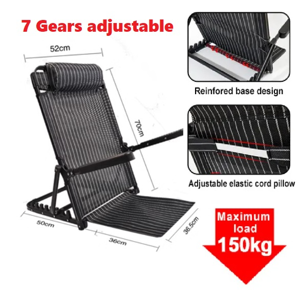 Bedchair Folding Recliner Computer Chair Tatami Chair Cushion Backrest