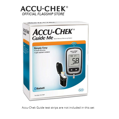 Accu Chek Guide Me Meter Set Mmol L Includes Accu Chek Fastclix