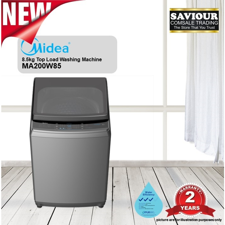 Midea Ma W Lunar Dial Series Kg Top Load Washing Machine