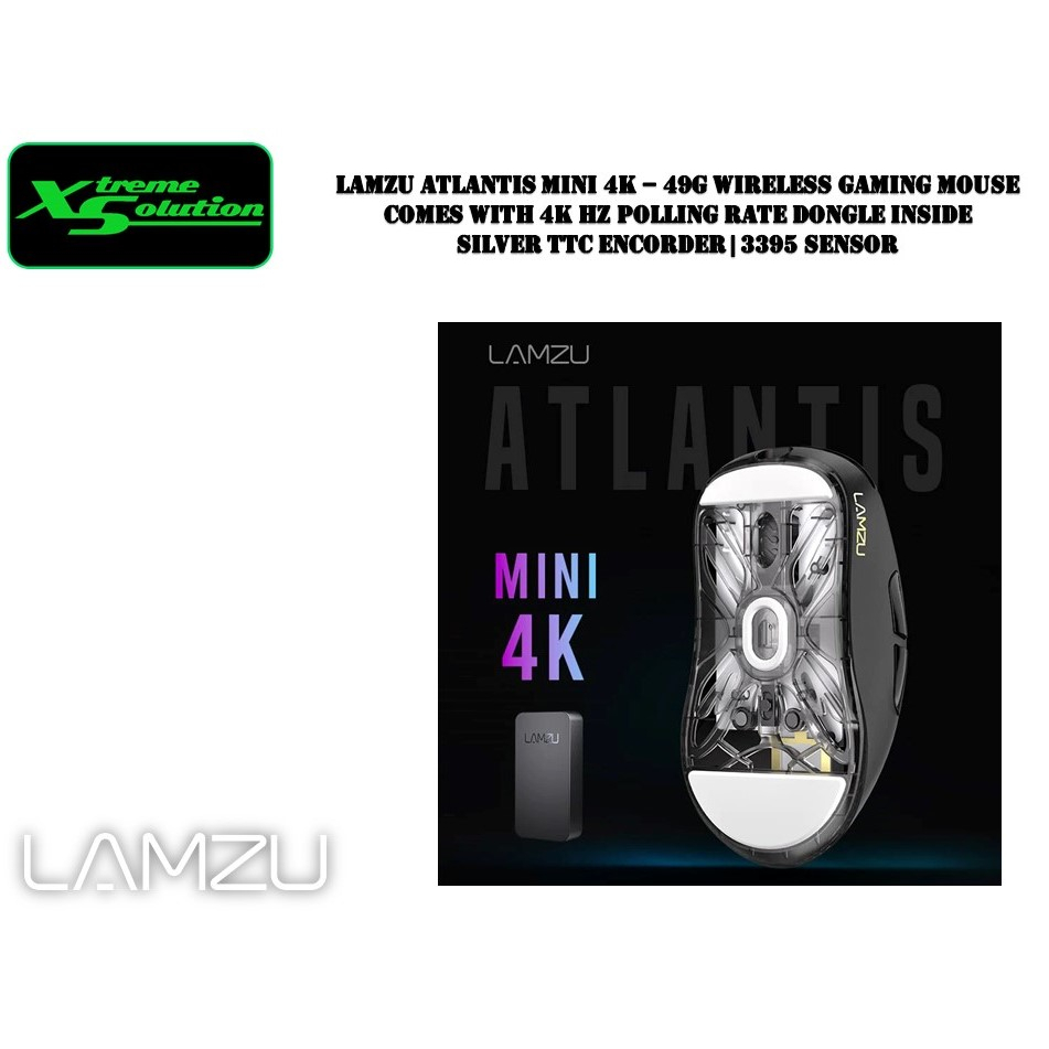 Lamzu Atlantis Mini K G Wireless Gaming Mouse Comes With K