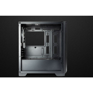 Tecware Edge M High Airflow Matx Tg Case W Argb Fans Black