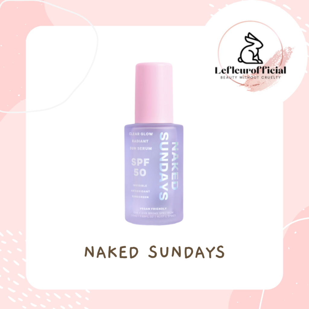 Naked Sundays Full Collection Clear Glow Sun Serum 100 Mineral