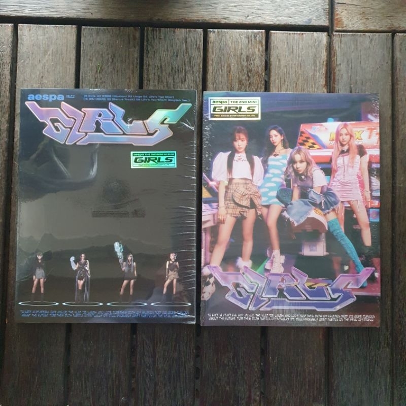 AESPA GIRLS SEALED UNSEALED ALBUM KWANGYA REAL WORLD VER