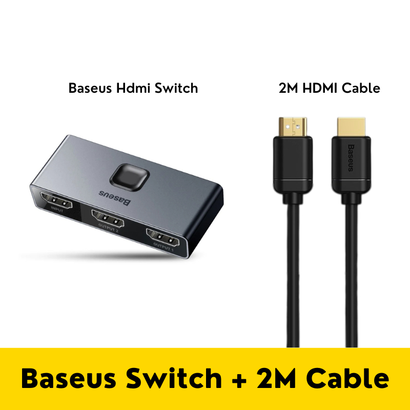 Baseus Hdmi Switcher 4K 60Hz Bidirectional Hdmi Switch Baseus Hdmi