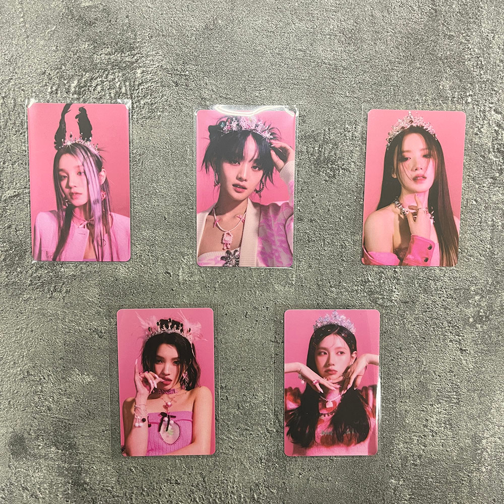 G I DLE 6th Mini Album I Feel PocaAlbum Queen Ver QR Photocard