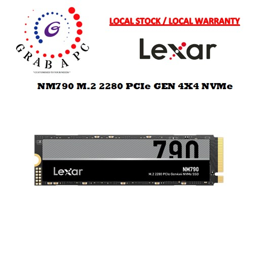 Lexar Nm M Pcie Gen X Nvme Ssd Tb Tb Tb Shopee