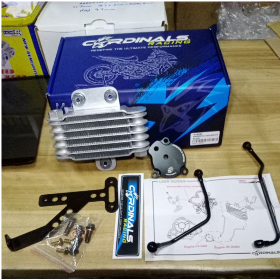 CARDINALS RACING OIL COOLER KIT Y15 SNIPER150 MXKING EXCITER150 SNIPER