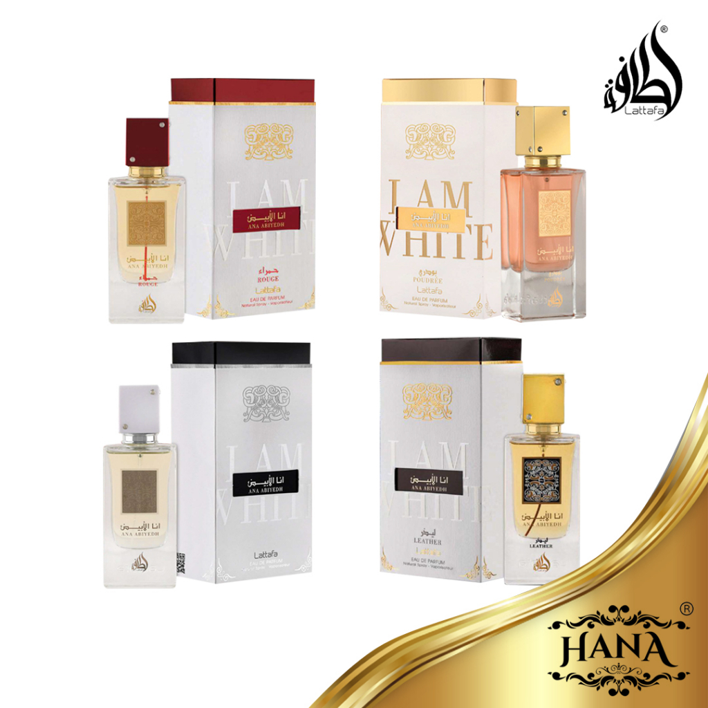 Ana Abiyedh Edp Perfume Ml By Lattafa Rough White Leather