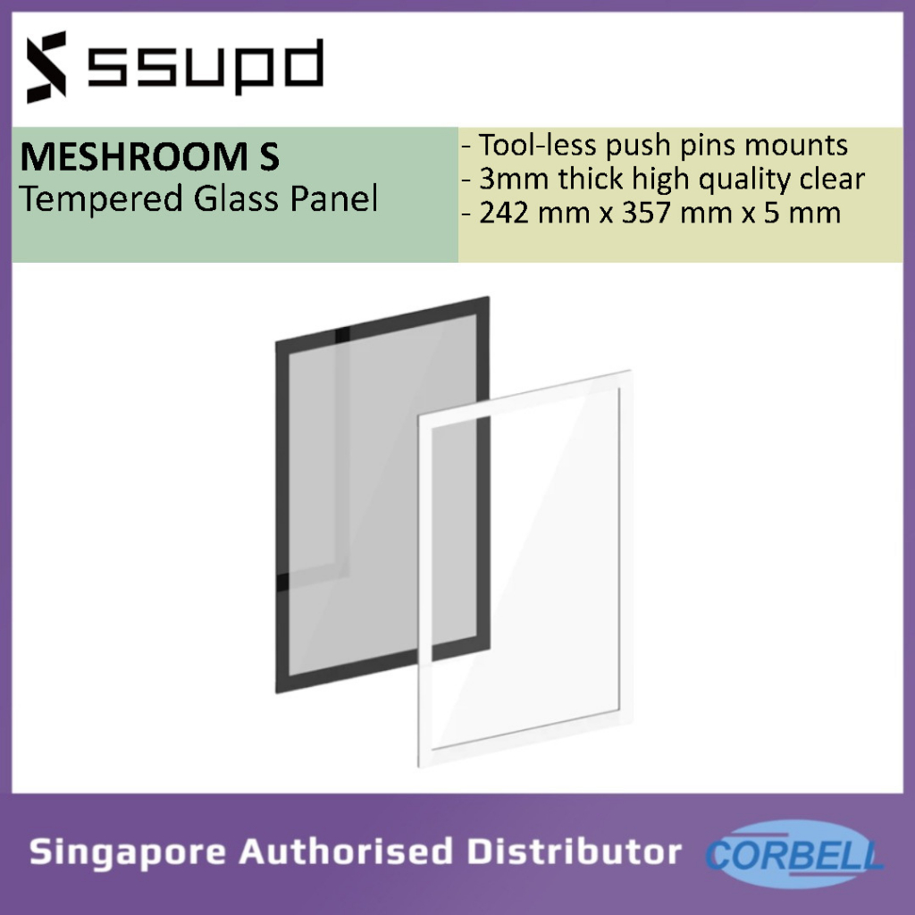 Ssupd Meshroom Tempered Glass Side Black E Sgx White E Sgw