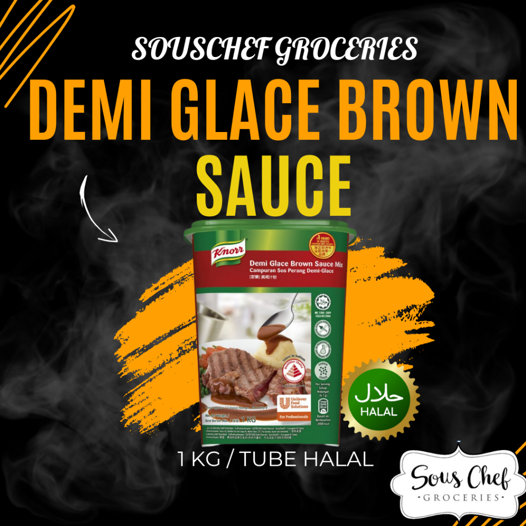 Knorr Demi Glace Brown Sauce Mix Kg Halal Shopee Singapore