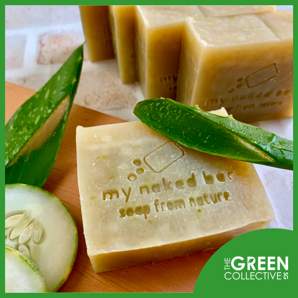 My Naked Bar Cucumber Aloe Deep Cleansing Soap Bar For Acne