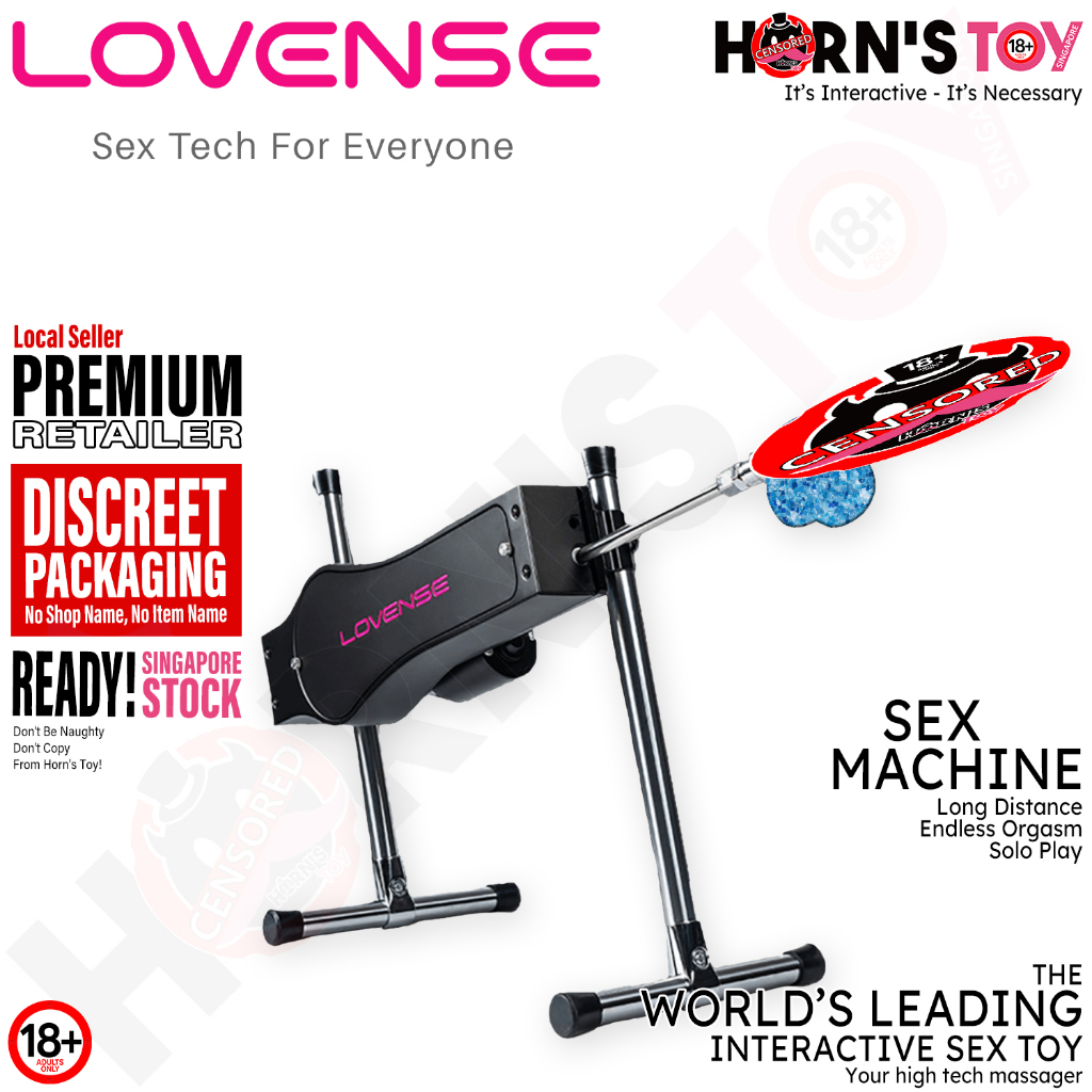 Lovense App Controlled Automatic Thrusting Sex Machine Sex Toys