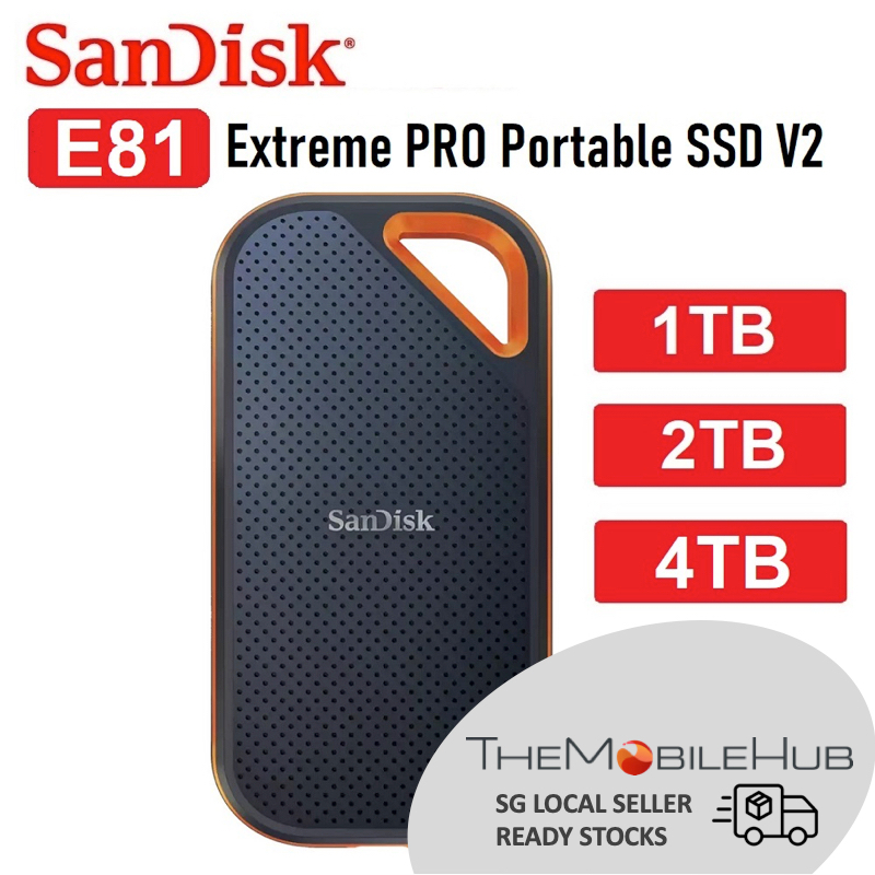 Sandisk E Extreme Pro Portable Ssd Tb Tb Tb Usb Gen Read